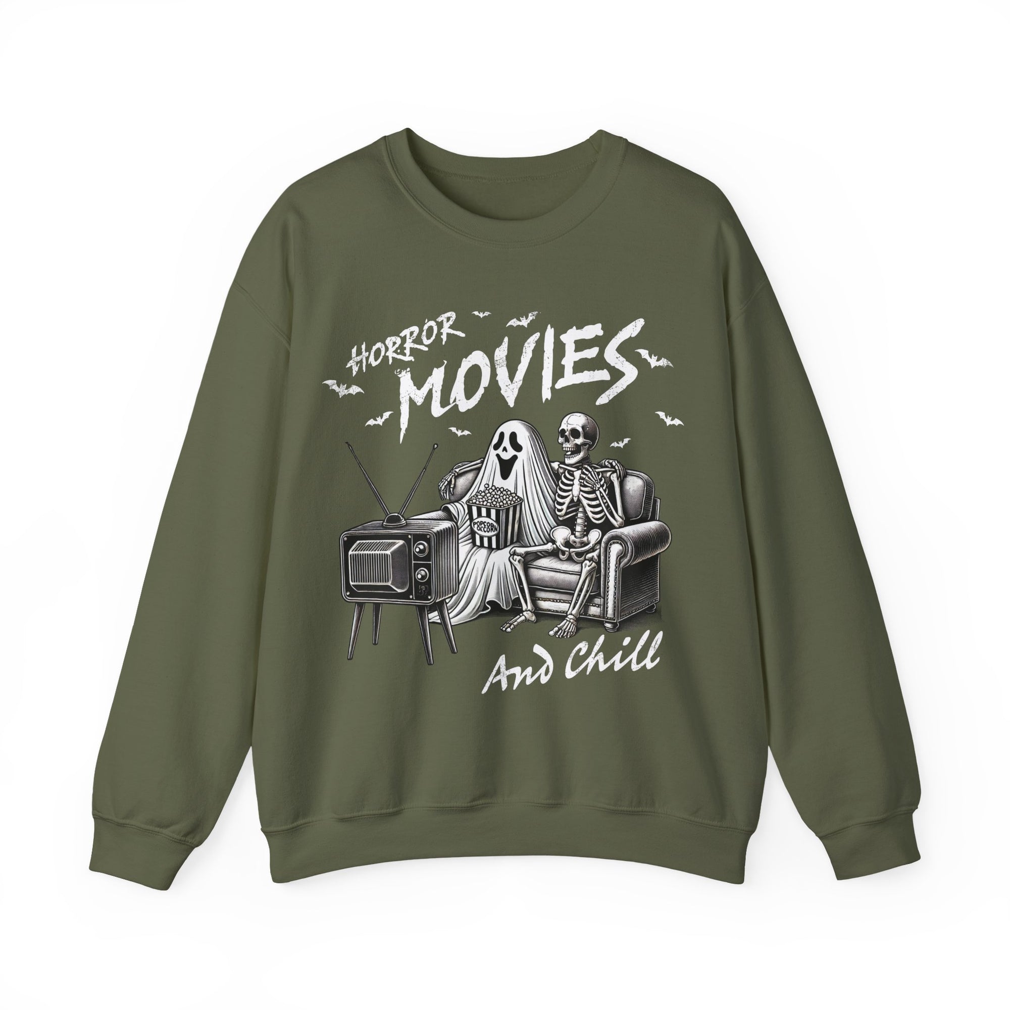 Horror Movies and Chill Sweatshirt