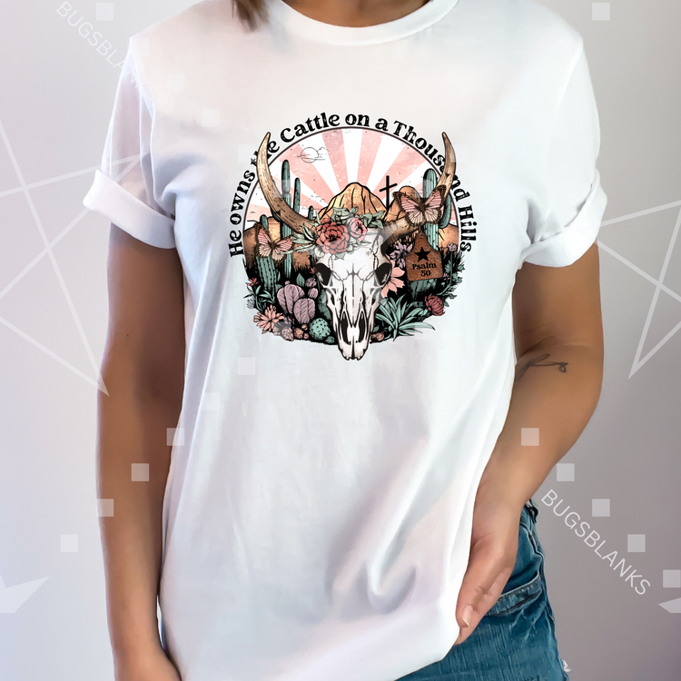He Owns The Cattle Shirt