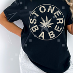 Stoner Babe Adult Shirt