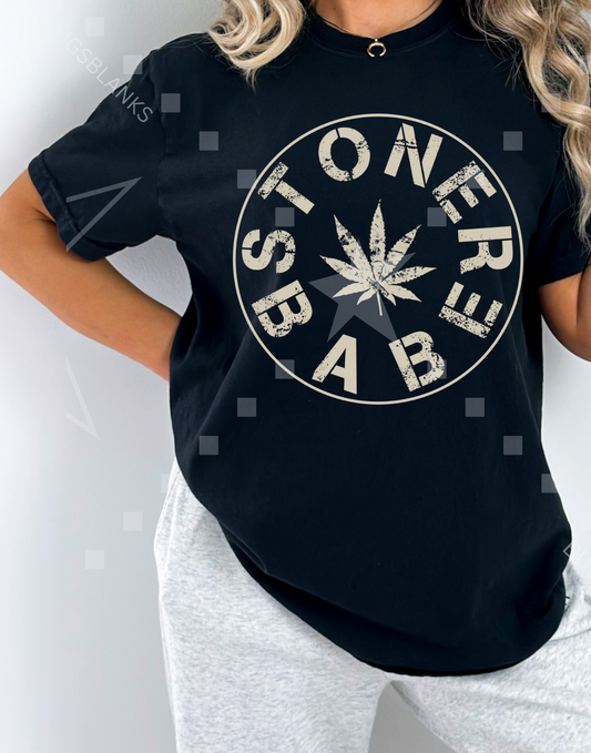 Stoner Babe Adult Shirt