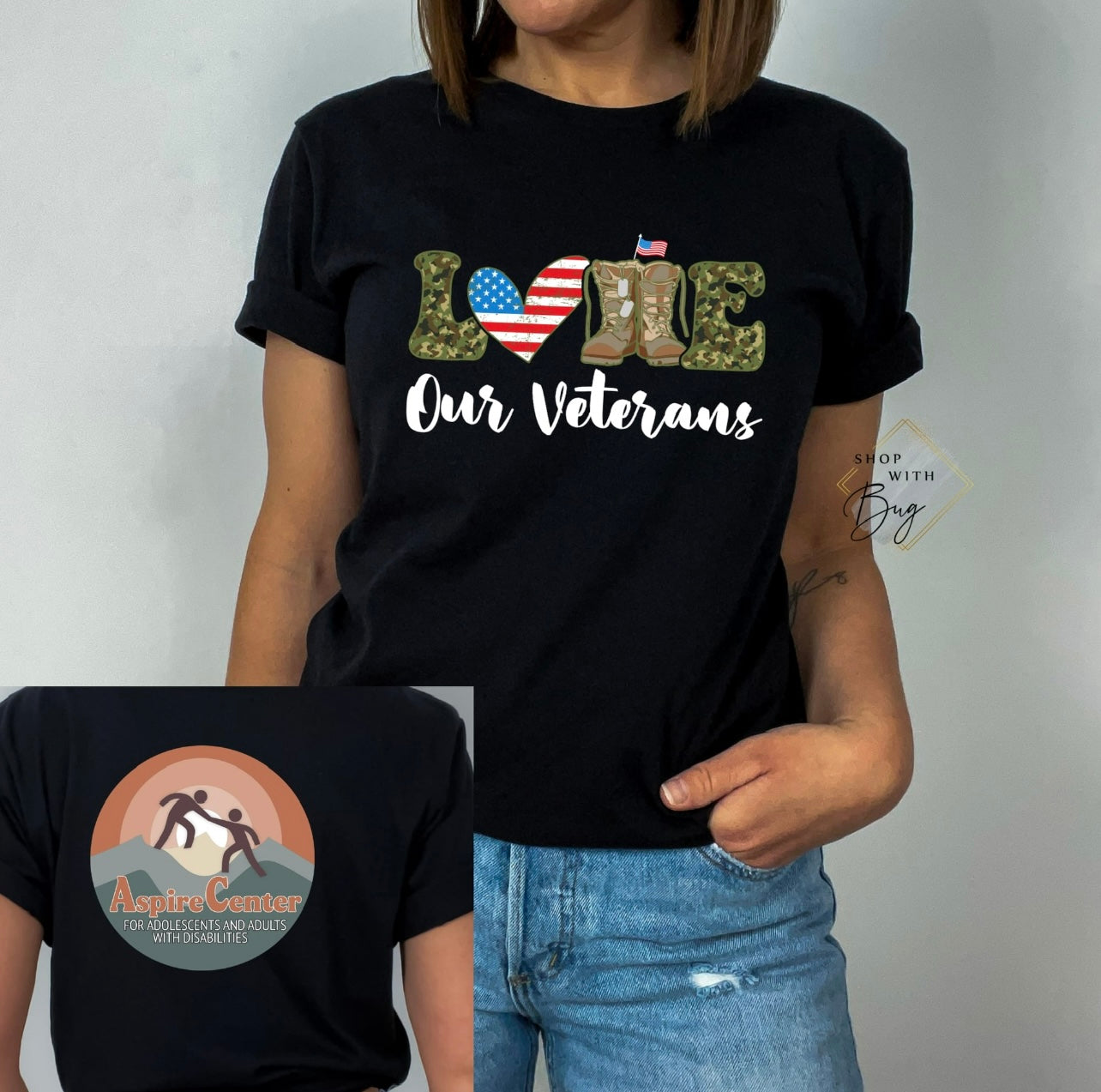Aspire Veterans Adult Shirt