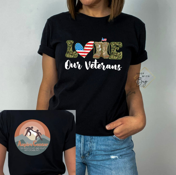 Aspire Veterans Adult Shirt