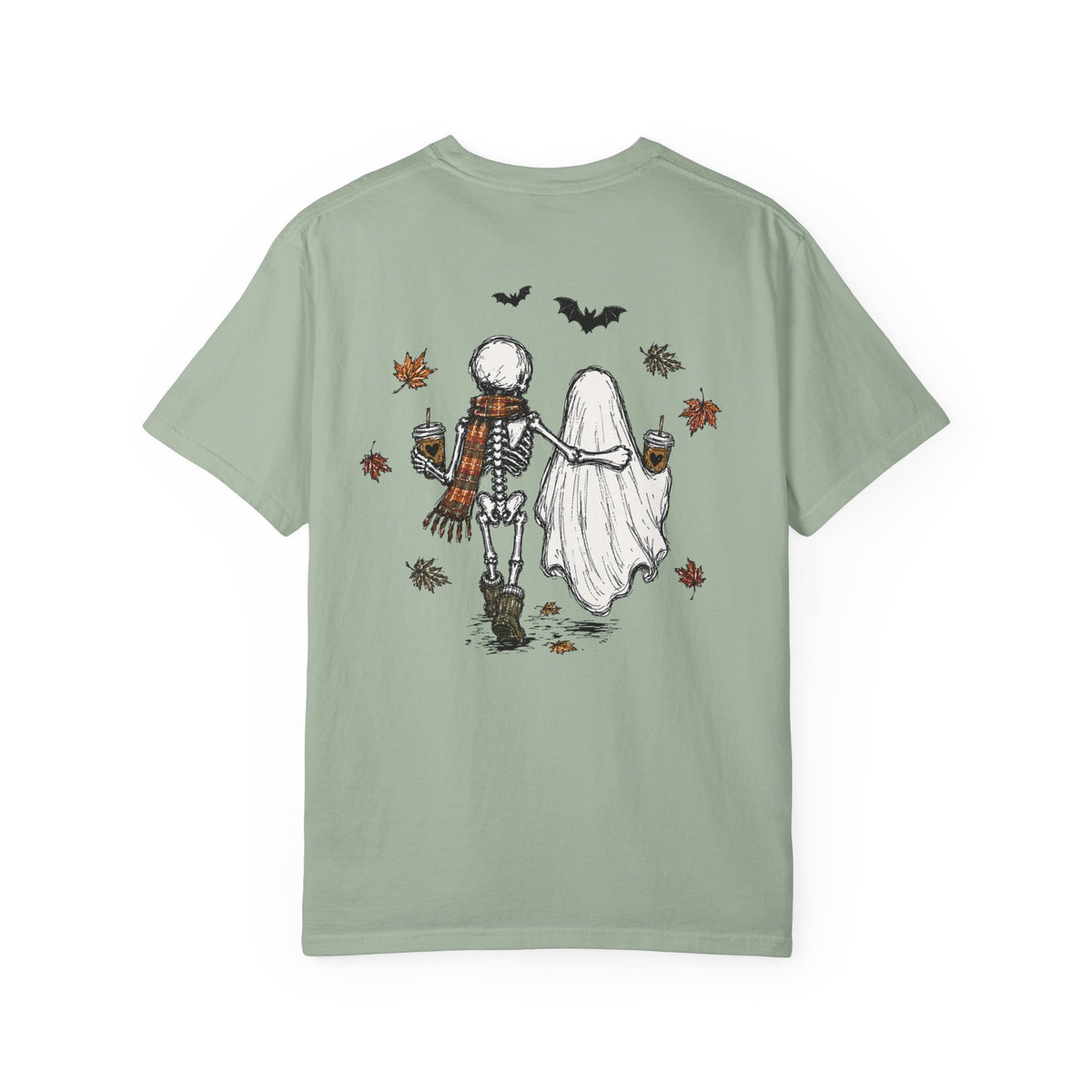 Skellie and Ghost Bestie Shirt Comfort Colors