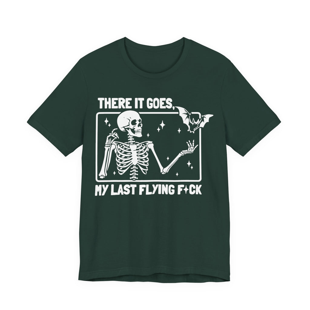 There it goes my last flying Halloween Womens T-Shirt