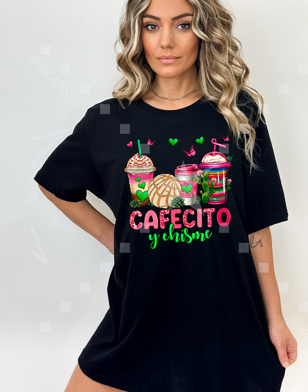 Cafecito Y Chi’sme Adult Shirt