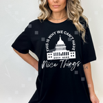 This Is Why We can't Have Nice Things Shirt