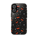 Cherry Star Checkered Phone Case, Floral Cherrycore tough case Case, CuteCherries Phone Cover