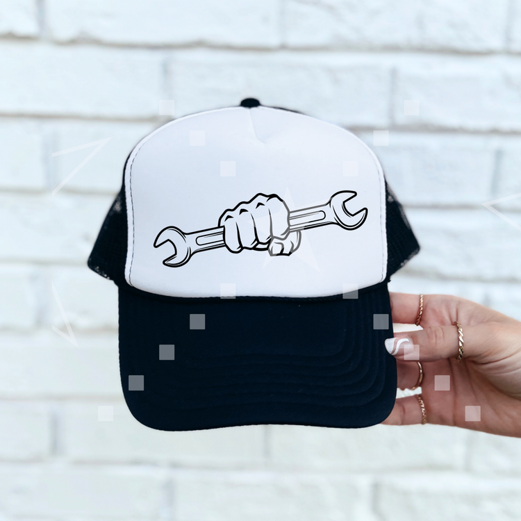 Mechanic Mens Foam Trucker Hat