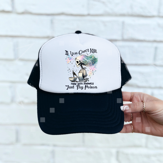 Just Try Poison Foam Trucker Hat