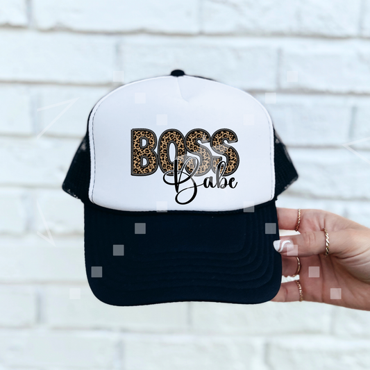 Boss Babe Foam Trucker Hat