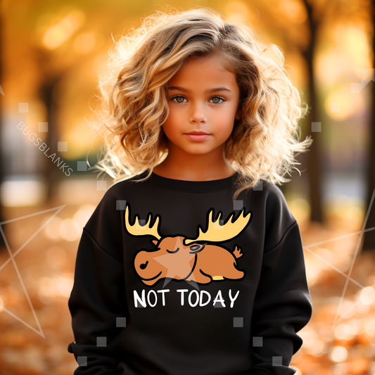 Not Today Kids Short Sleeve  Shirt