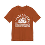 Thanksgiving Bring out the Best in Family Dysfunction Halloween Womens T-Shirt
