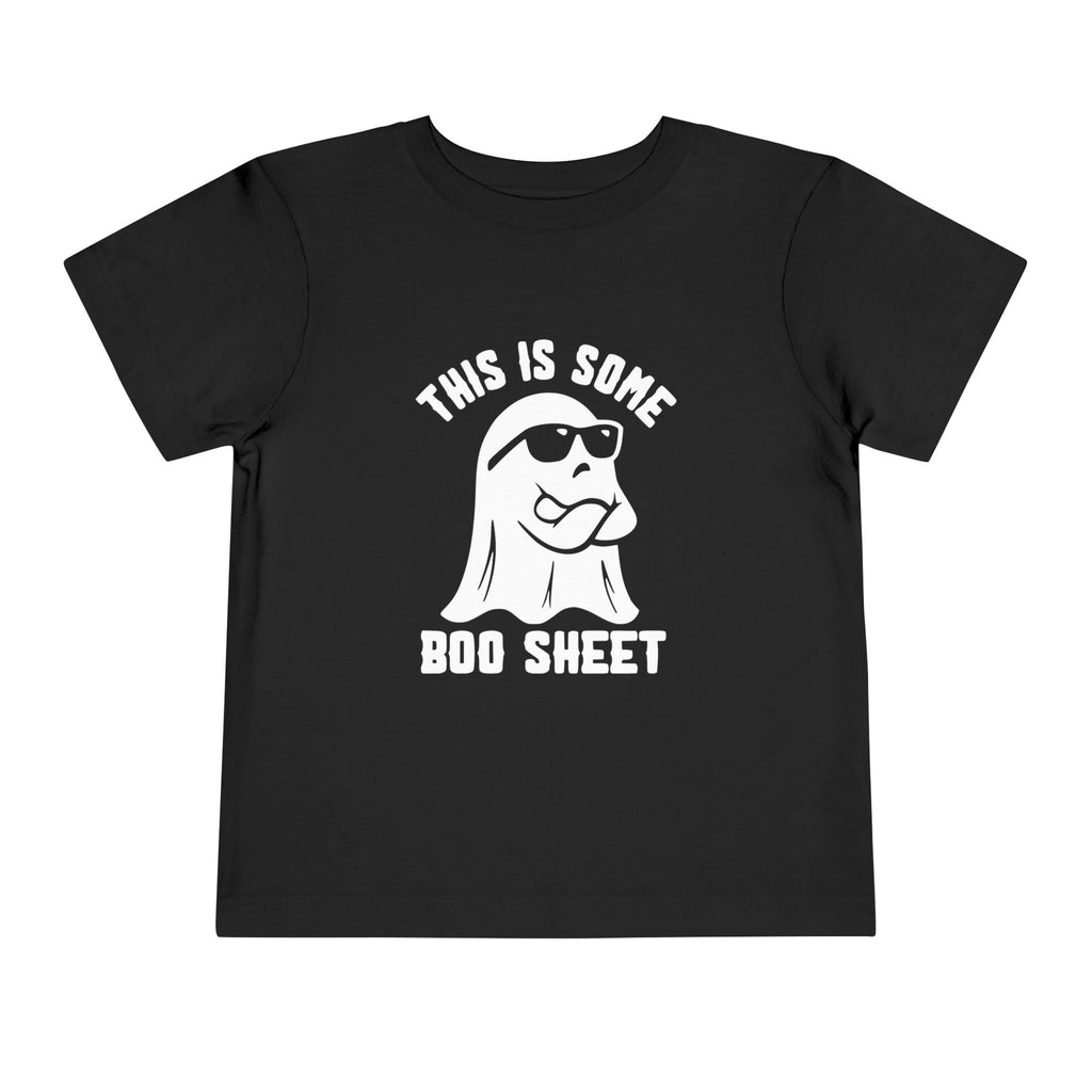 Boo Sheet Halloween Toddler Short Sleeve Tee