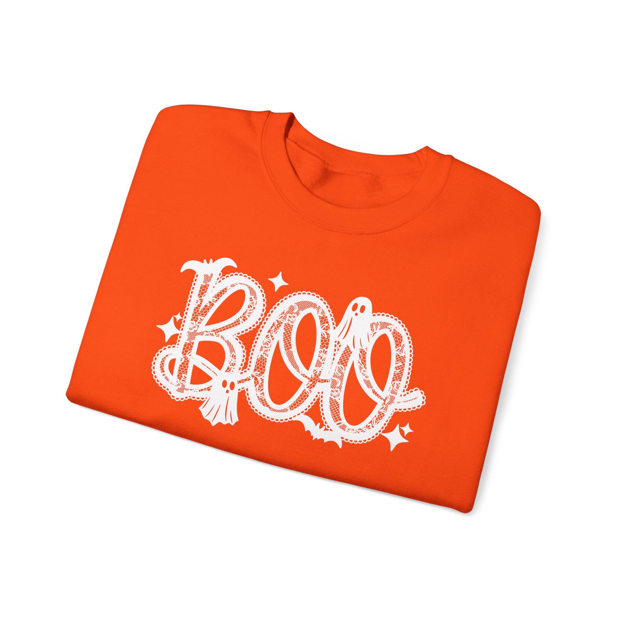 High Quality Lace Boo Crewneck Sweatshirt