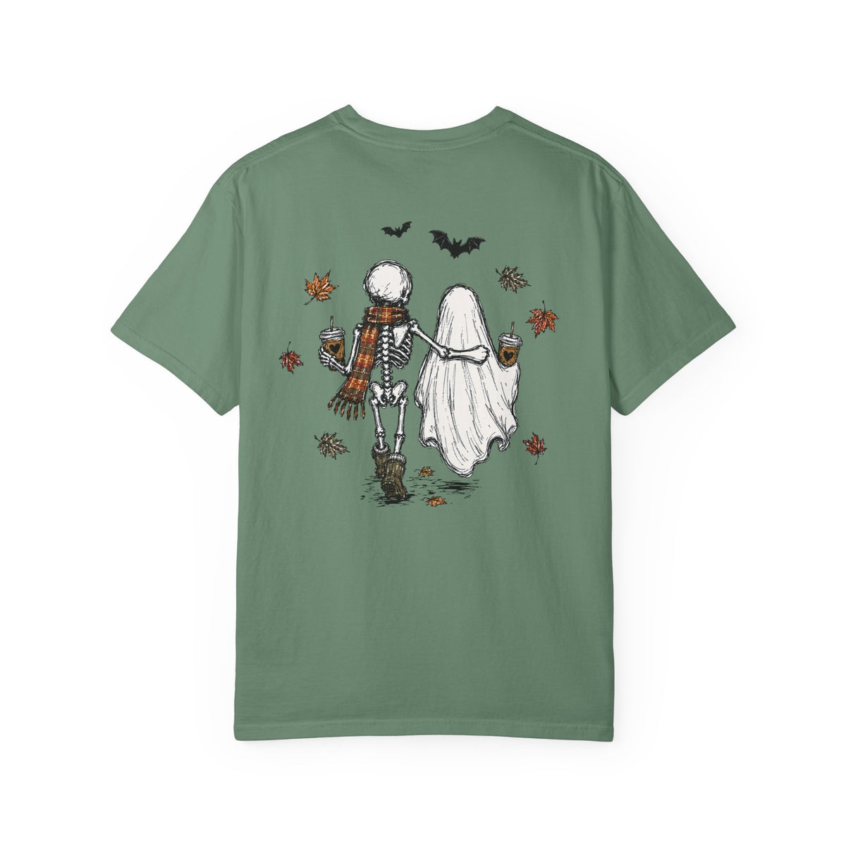 Skellie and Ghost Bestie Shirt Comfort Colors