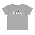 Cat Ghost Halloween Toddler Short Sleeve Tee
