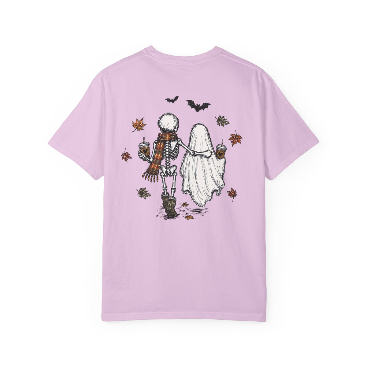 Skellie and Ghost Bestie Shirt Comfort Colors