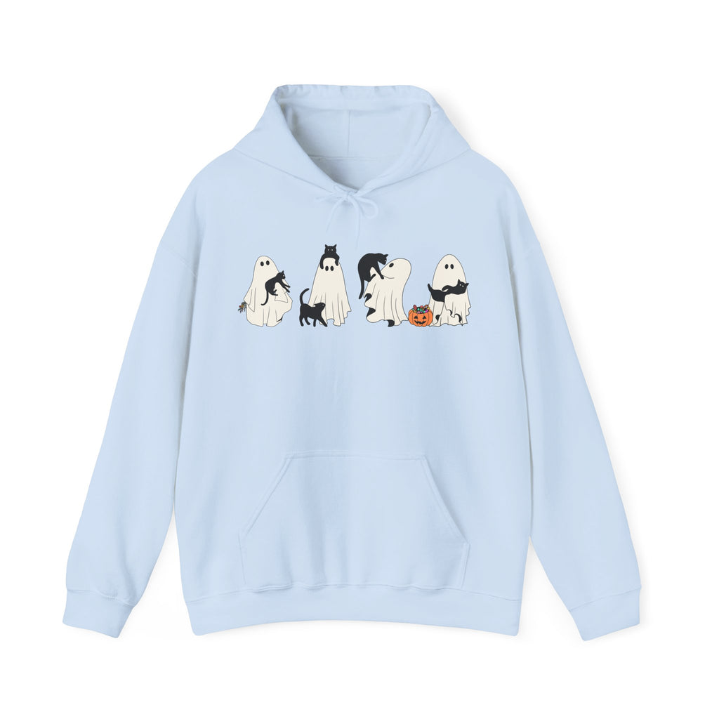 Ghost Cat Hooded Sweatshirt
