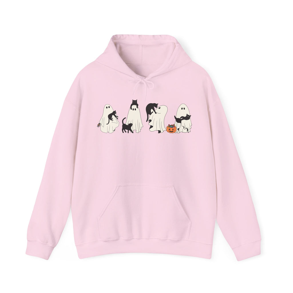 Ghost Cat Hooded Sweatshirt