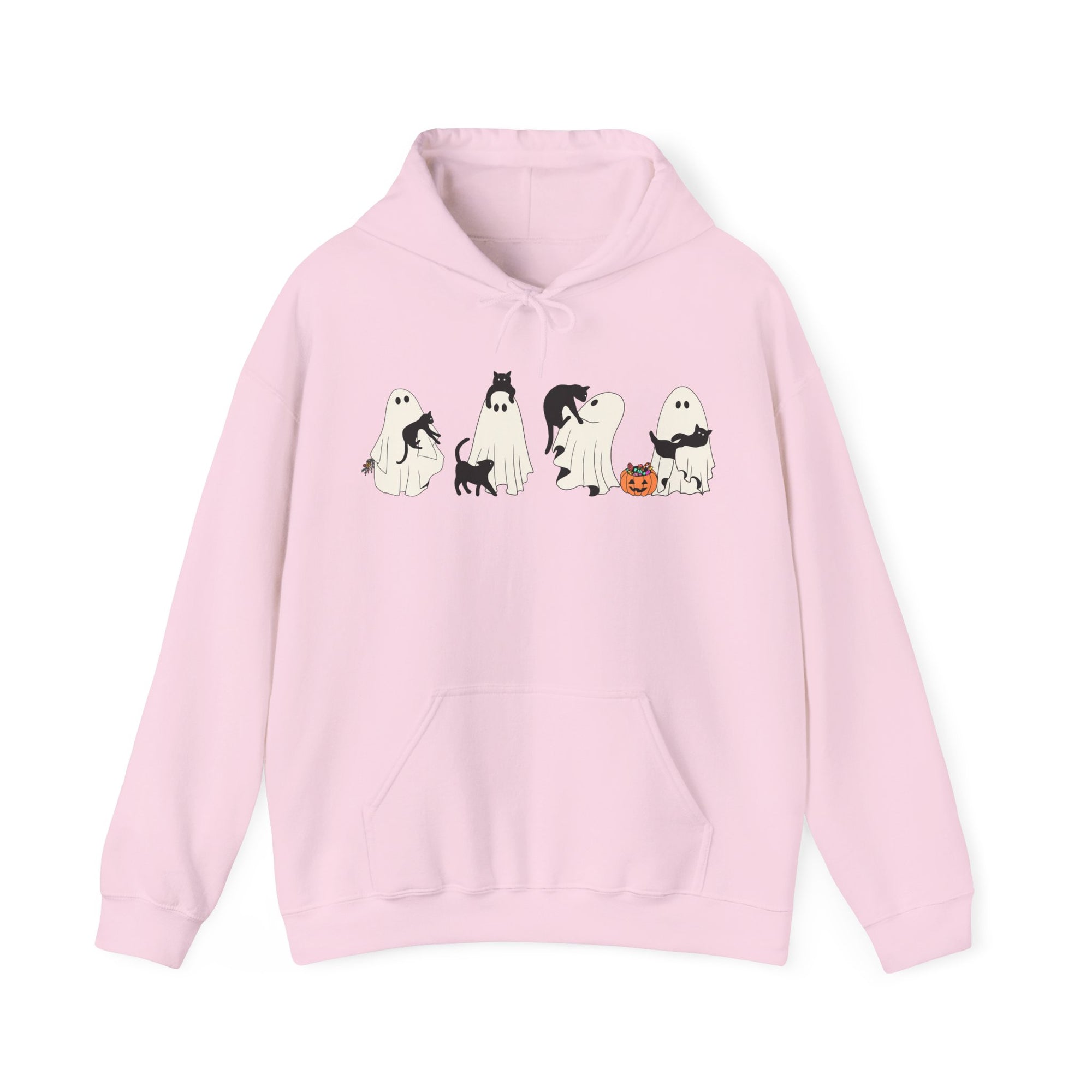 Ghost Cat Hooded Sweatshirt