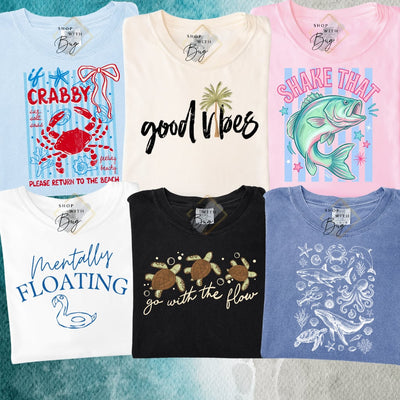 Summer time t-shirt bundle