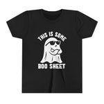 Boo Sheet Halloween Youth Short Sleeve Tee
