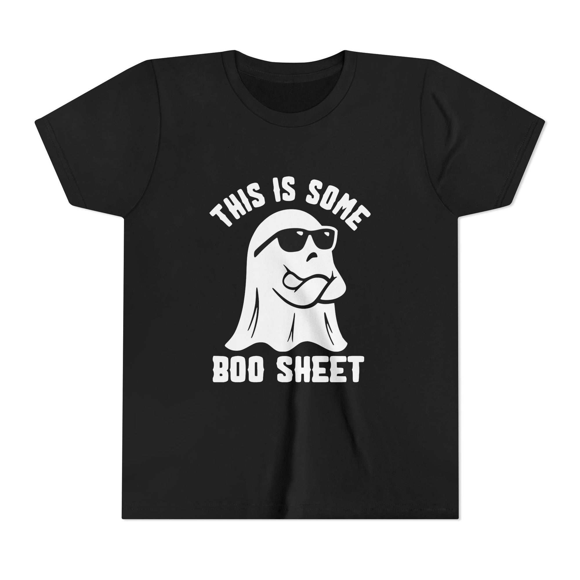 Boo Sheet Halloween Youth Short Sleeve Tee