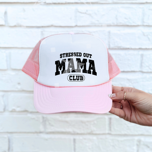 Stressed Out Mama Foam Trucker Hat
