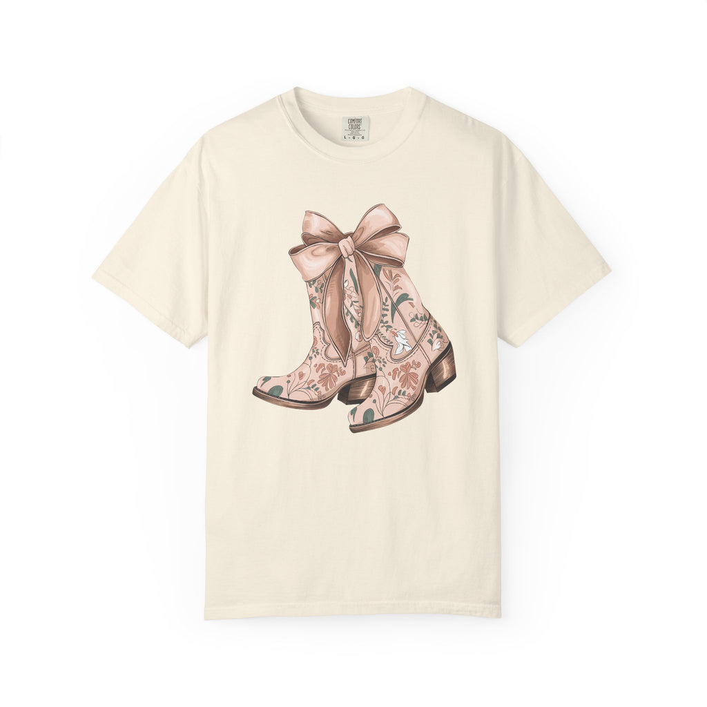 Floral Cowgirl Comfort Colors Shirt