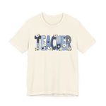 Teacher Vintage Patches  Unisex T-Shirt