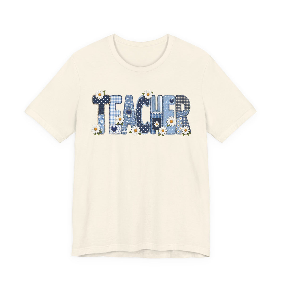 Teacher Vintage Patches  Unisex T-Shirt
