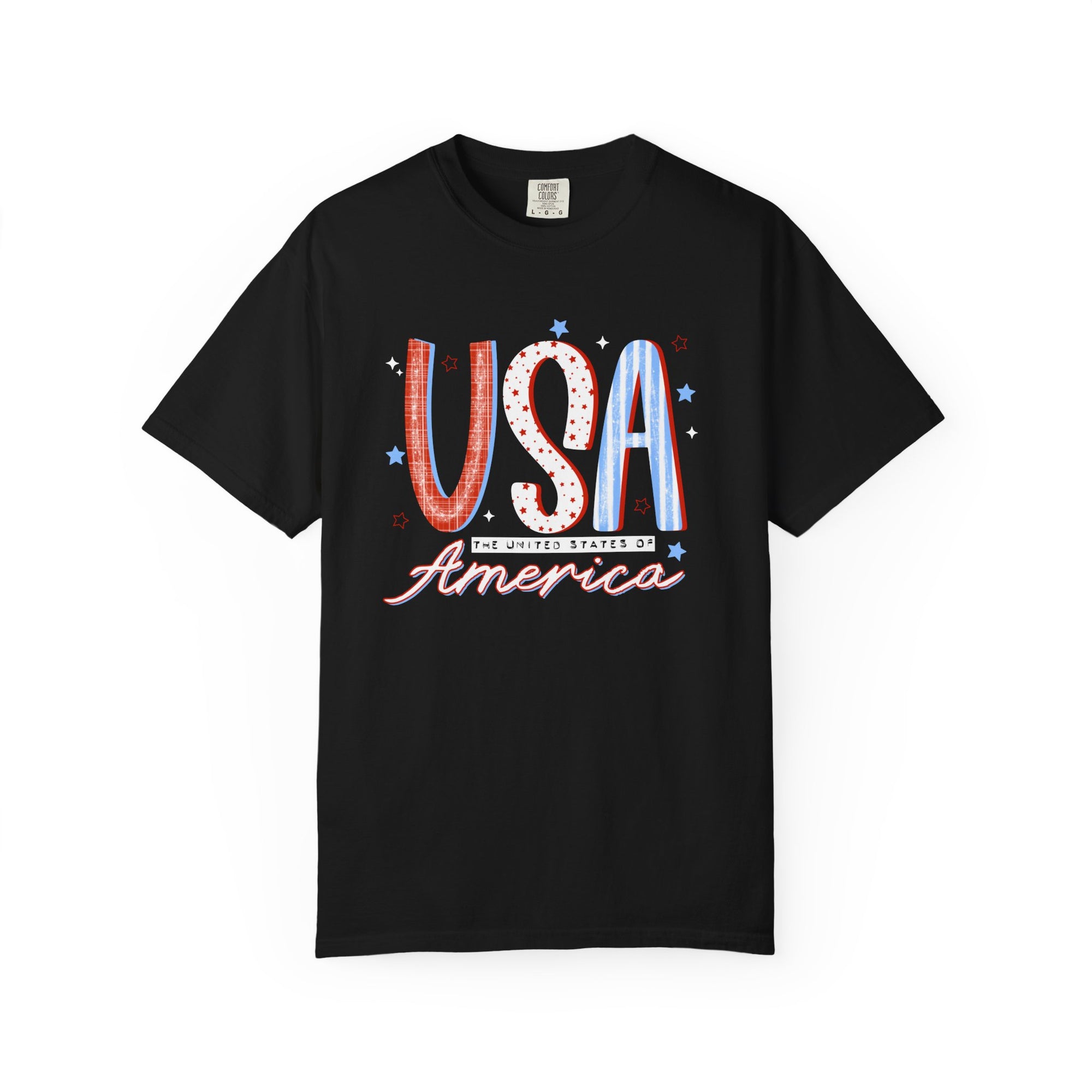 USA, 4th of July Shirt Comfort Colors Shirt