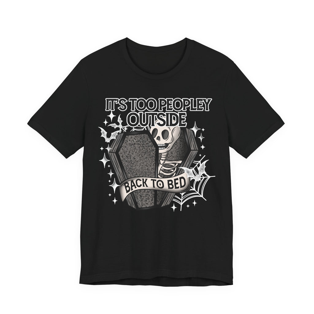 Too Peopley Outside Womens T-Shirt
