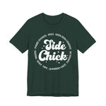 Side Chick Thanksgiving Womens T-Shirt