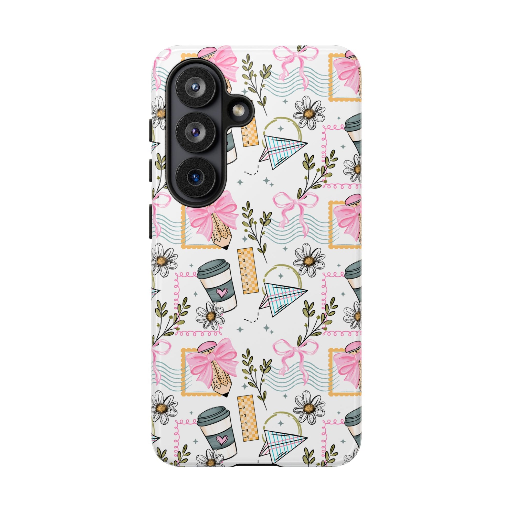Teacher Life Phone Case, Pencils tough case Case, Cute Teacher Phone Cover