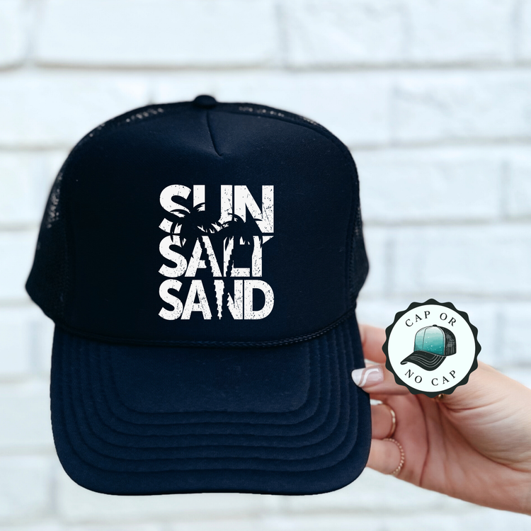 Sun Salt Sand Foam Trucker Hat