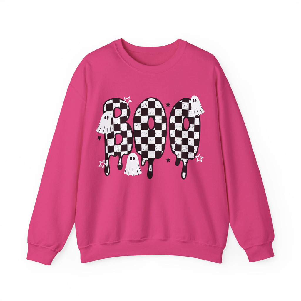 Boo Sweatshirt, Trendy Halloween Sweater, Spooky Season Sweater, Fall Vibes, Cute Ghost Sweatshirt, Stars Ghost