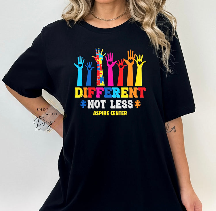 Aspire Not Less Adult Shirt