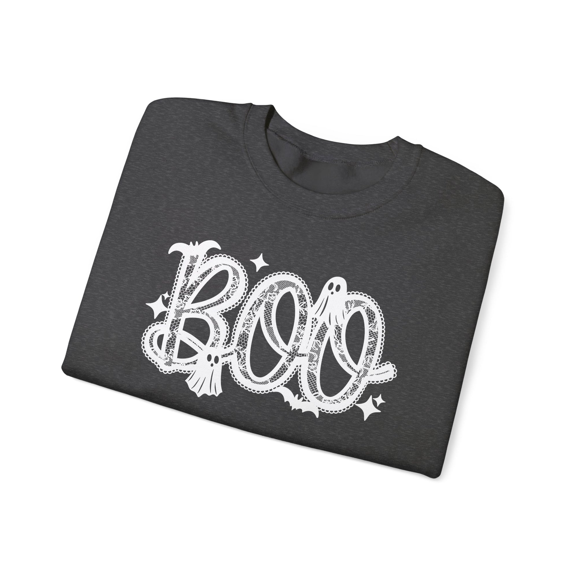 High Quality Lace Boo Crewneck Sweatshirt