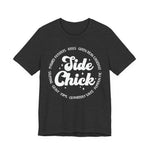 Side Chick Thanksgiving Womens T-Shirt
