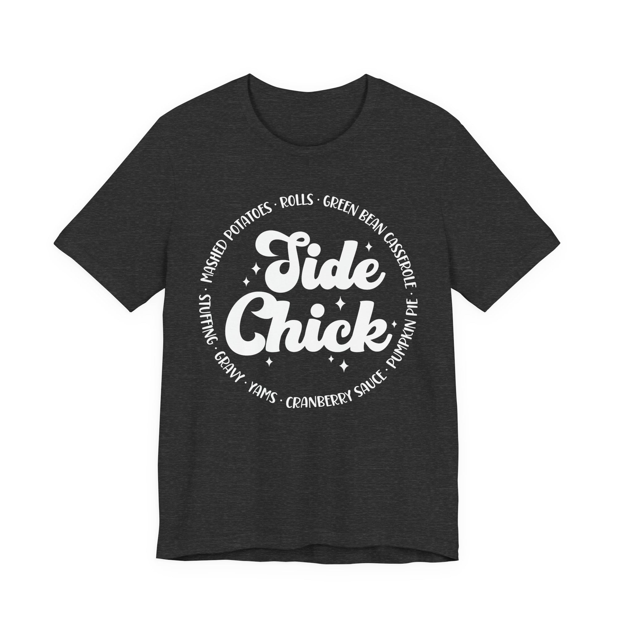 Side Chick Thanksgiving Womens T-Shirt