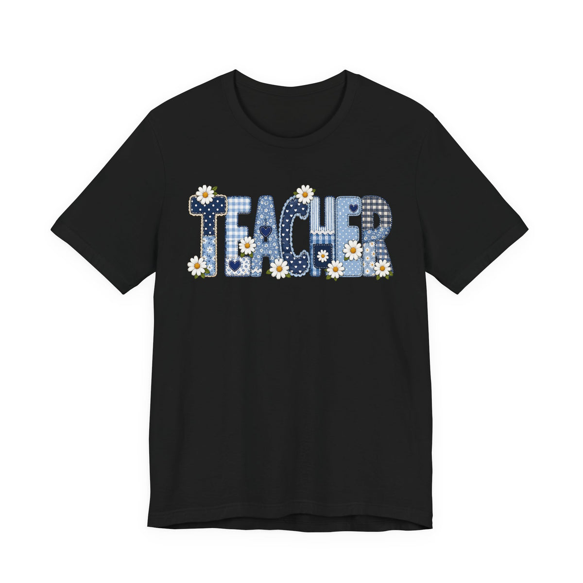 Teacher Vintage Patches  Unisex T-Shirt