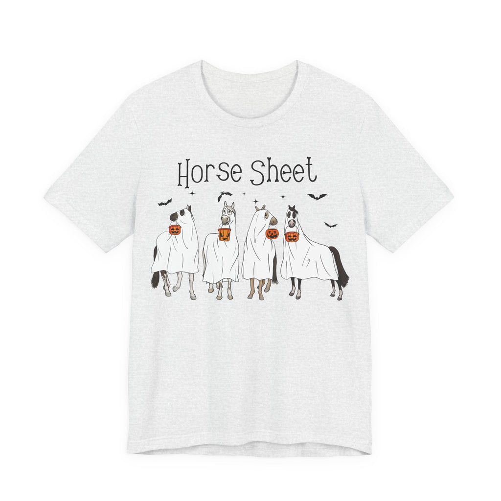 Horse Sheet Halloween T-Shirt