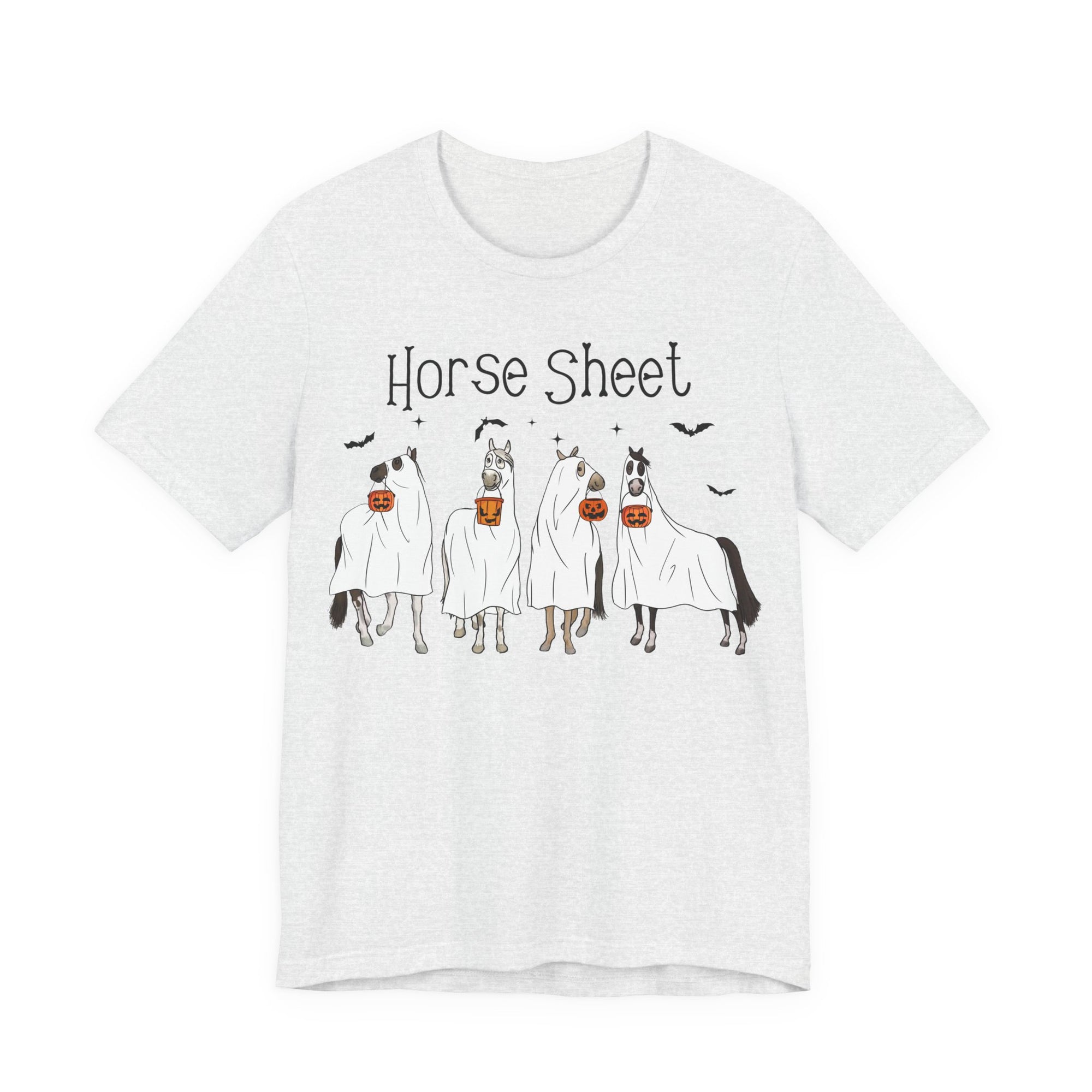 Horse Sheet Halloween T-Shirt