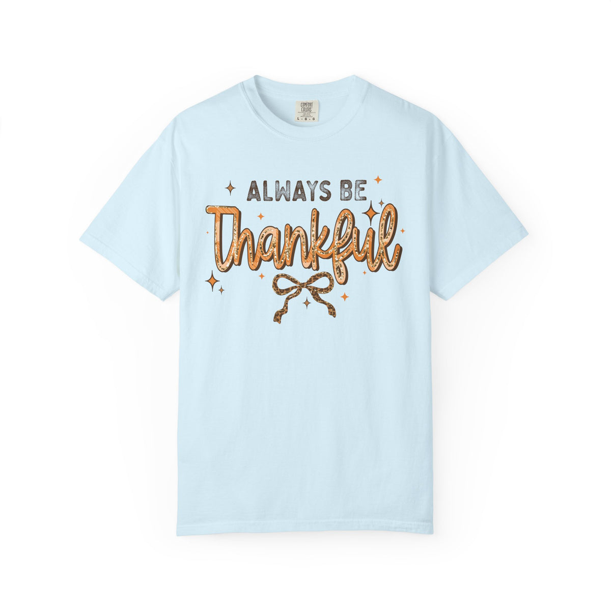 Thanksgiving T shirt, Comfort Colors , Coquette Thankful Tee, Women's Preppy Fall Gift, Thanksgiving Feast Give Thanks