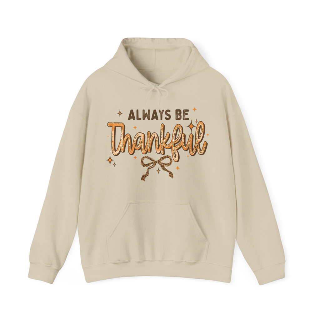 Thankful Hoodie, Thanksgiving Hoodie, Trendy Thankful Hoodie, Women's Fall Gift, Give Thanks Grateful ShirtHooded Sweatshirt