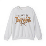 Thankful SweatShirt, Floral Thanksgiving Sweater, Coquette Thankful Sweater, Women's Preppy Fall Gift, Thanksgiving Feast Give Thanks