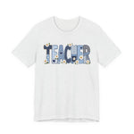 Teacher Vintage Patches  Unisex T-Shirt