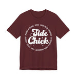 Side Chick Thanksgiving Womens T-Shirt