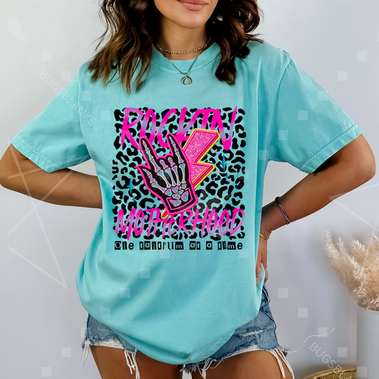 Rockin Motherhood Comfort Colors Adult Shirt